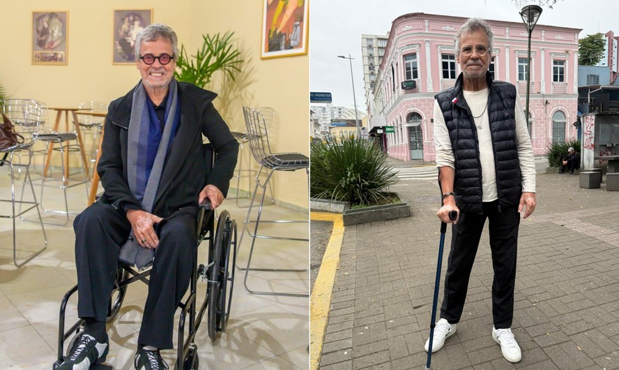 Carlinhos de Jesus fala sobre diagnóstico e uso de muletas e cadeira de rodas