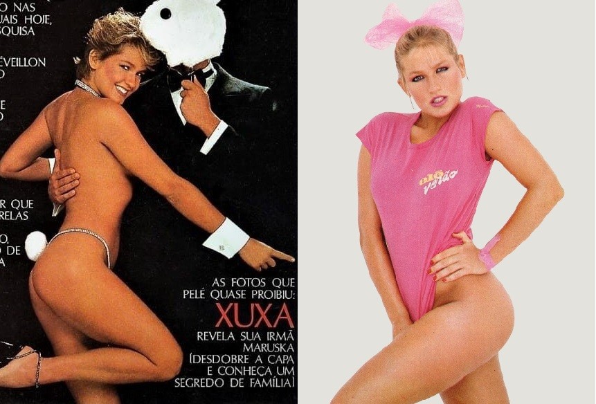 Criticada por figurino 'ousado' em show, Xuxa já posou nua seis vezes e estrelou ensaios sensuais; relembre
