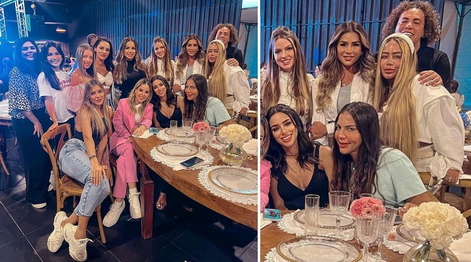 Irmã de Neymar, Rafaella Santos se reaproxima da cunhada, Bruna Biancardi,  e vira amiga da 'Neydrasta'