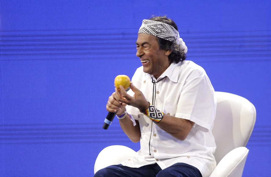 Ailton Krenak foi um dos convidados do Festival LED