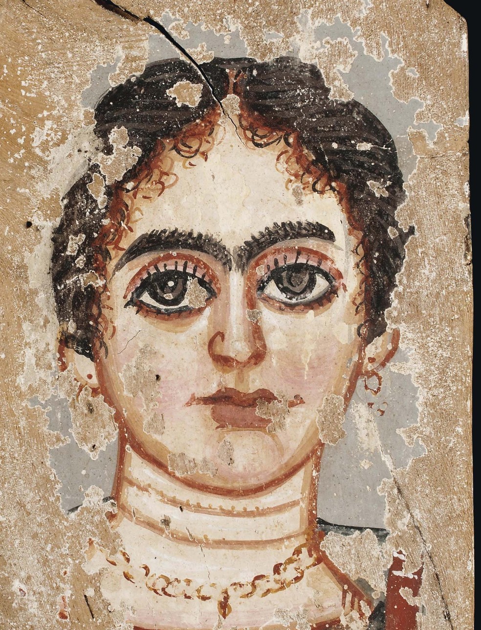 Na Grécia Antiga era moda ter monocelha e, se a mulher não pudesse ter uma, usava um aplique — Foto: Reprodução