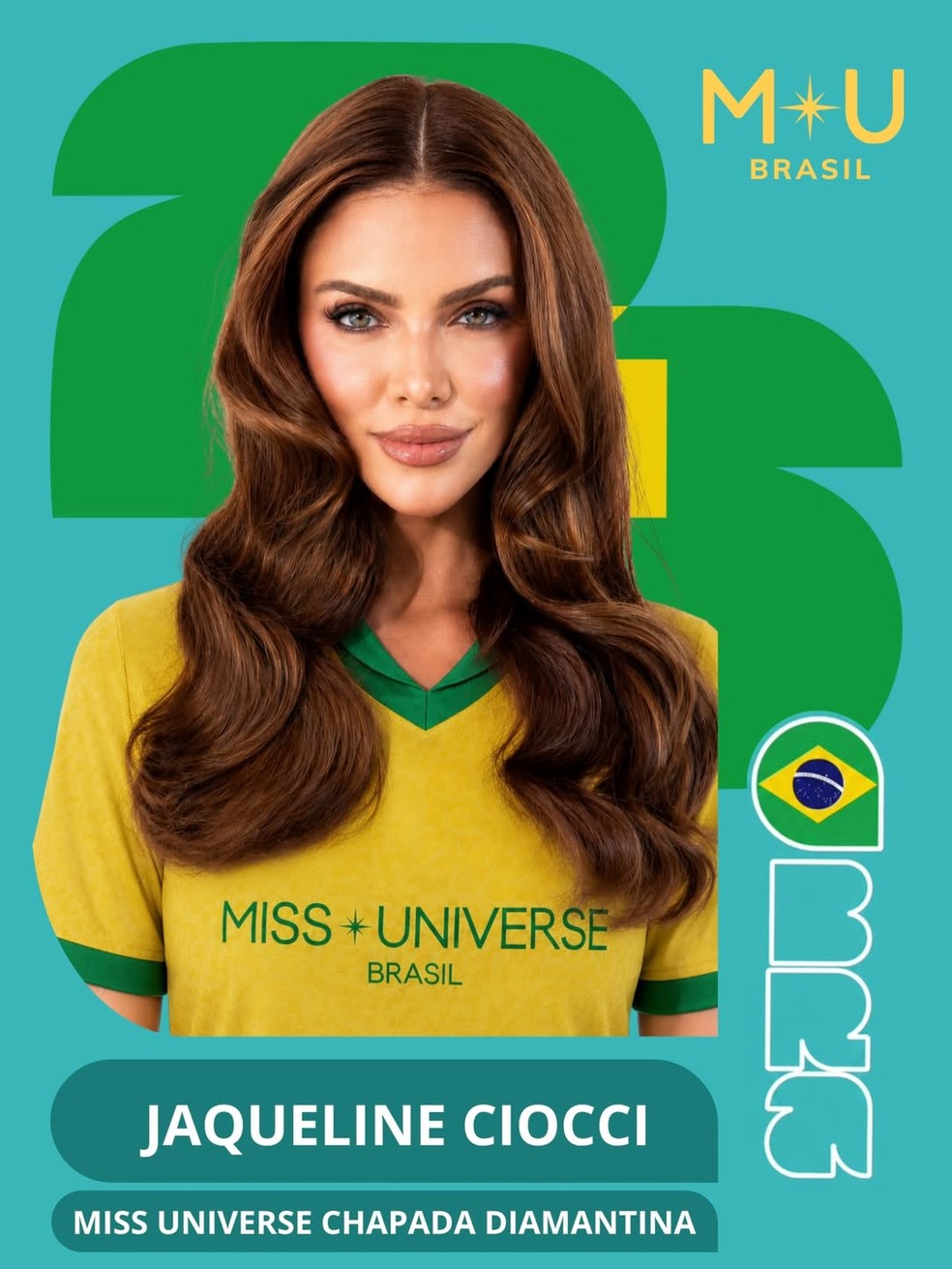 Candidata ao Miss Universe Brasil 2026 — Foto: Divulgação/Miss Universe Brasil