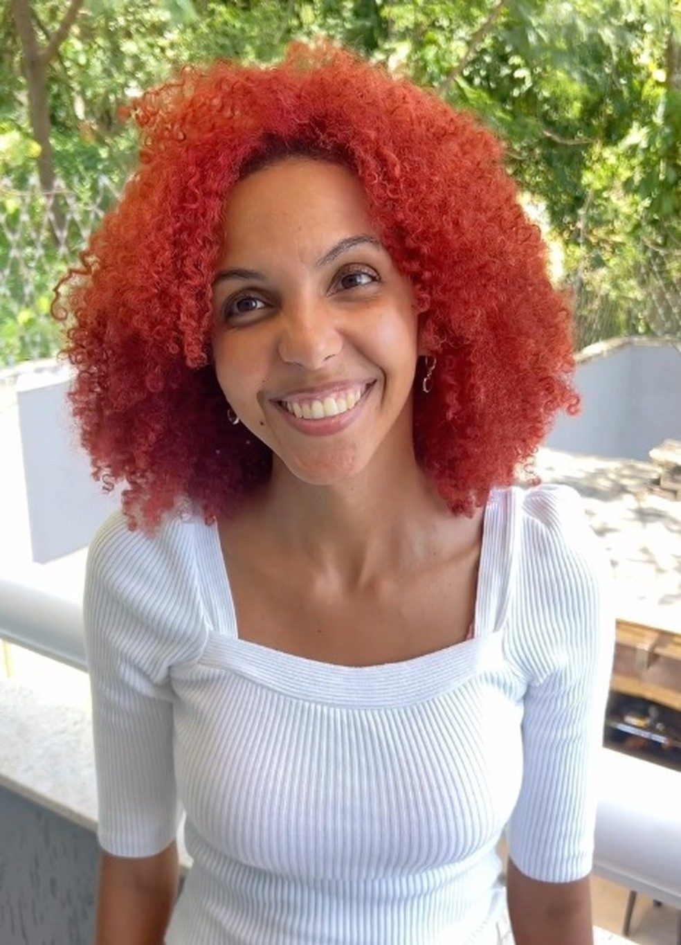 A jornalista Nathalia Santos — Foto: Reprodução/Instagram