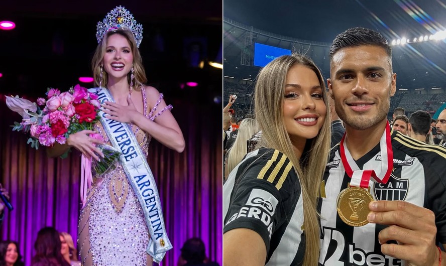 アッカ　アンジェラ　25周年　モンタナ Namorada de Fausto Vera, do Atlético-MG, Aldana Masset é eleita