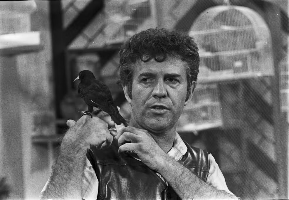 Juca de Oliveira como João Gibão em "Saramandaia", em 1976 — Foto: Reprodução/TV Globo