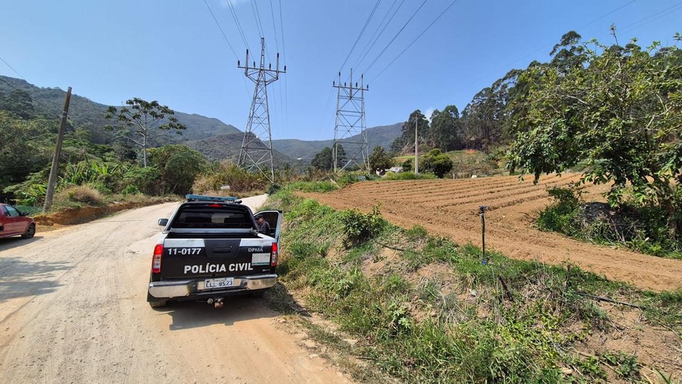 Uma das equipes da Polícia Civil que participa das ações voltadas para os incêndios criminosos — Foto: Reprodução
