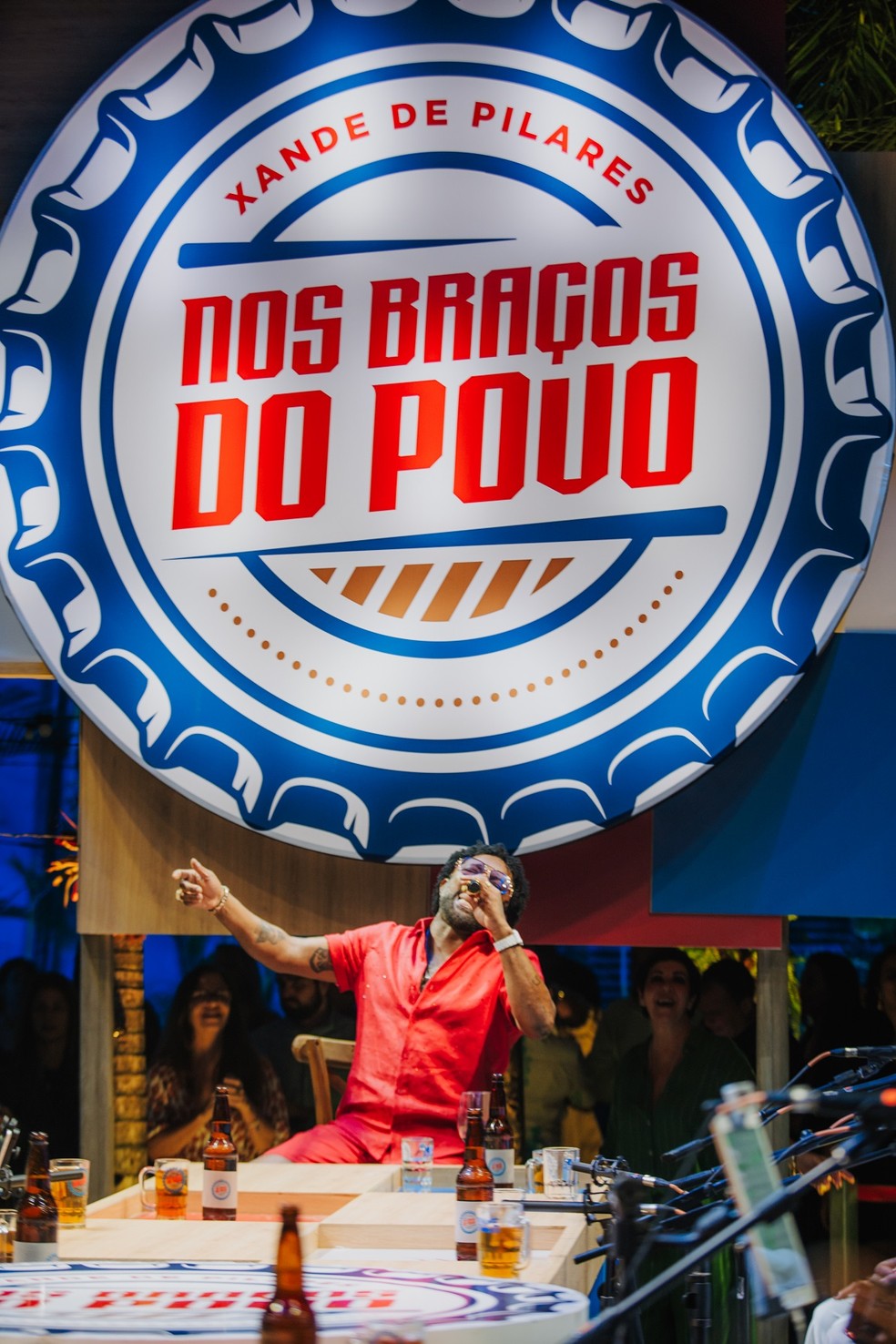 Xande de Pilares lança "Nos braços do povo – volume I" e celebra suas raízes musicais — Foto: Natan Costa