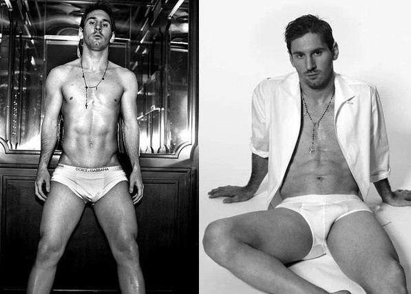 Lionel Messi y su faceta como modelo para Dolce & Gabbana