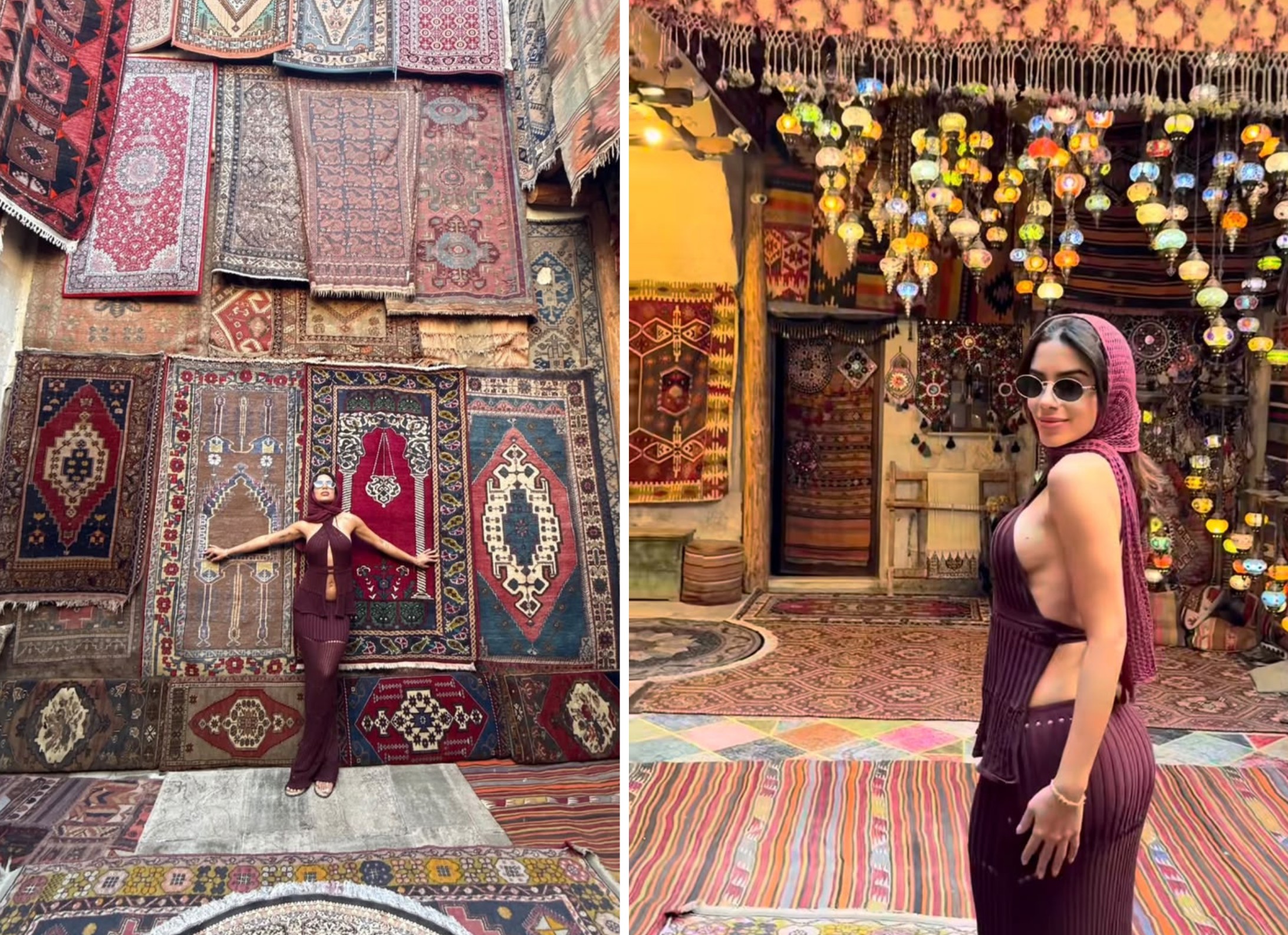 Rainha egípcia! Anitta encanta com novos registros de viagem pelo Egito