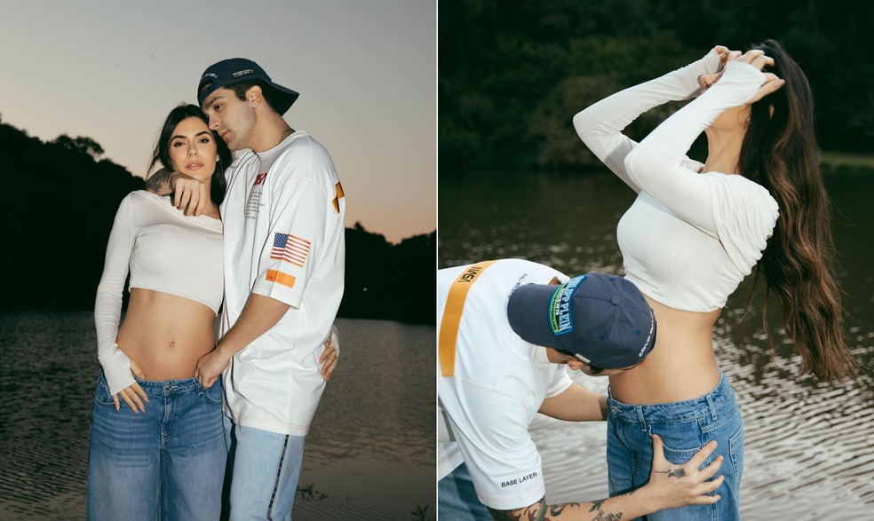 Luan Santana e Jade Magalhães — Foto: Reprodução de Instagram