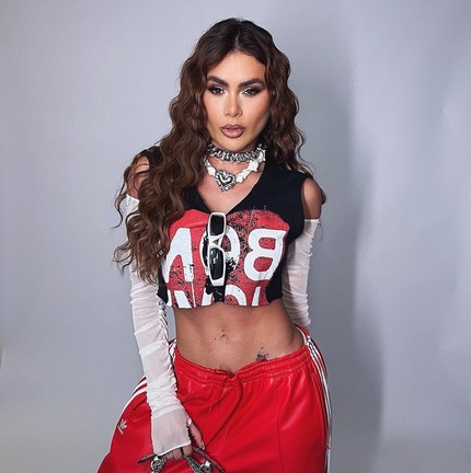Natacha Horana, ex-bailarina do Faust&atilde;o &mdash; Foto: Reprodu&ccedil;&atilde;o/Instagram