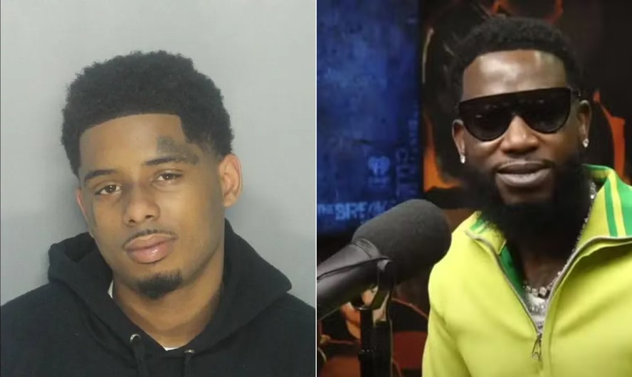 Pooh Shiesty, à esq, e Gucci Mane