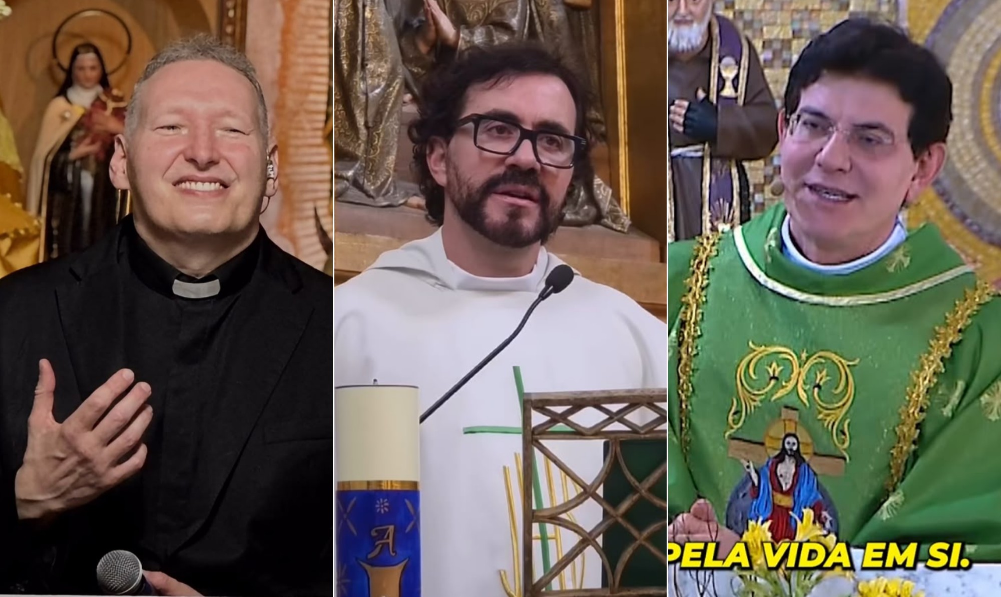 No Dia do Padre, veja lista com os sacerdotes mais famosos do Brasil: tem Marcelo Rossi, Fábio de Melo e mais - QTU Questões do Universo
