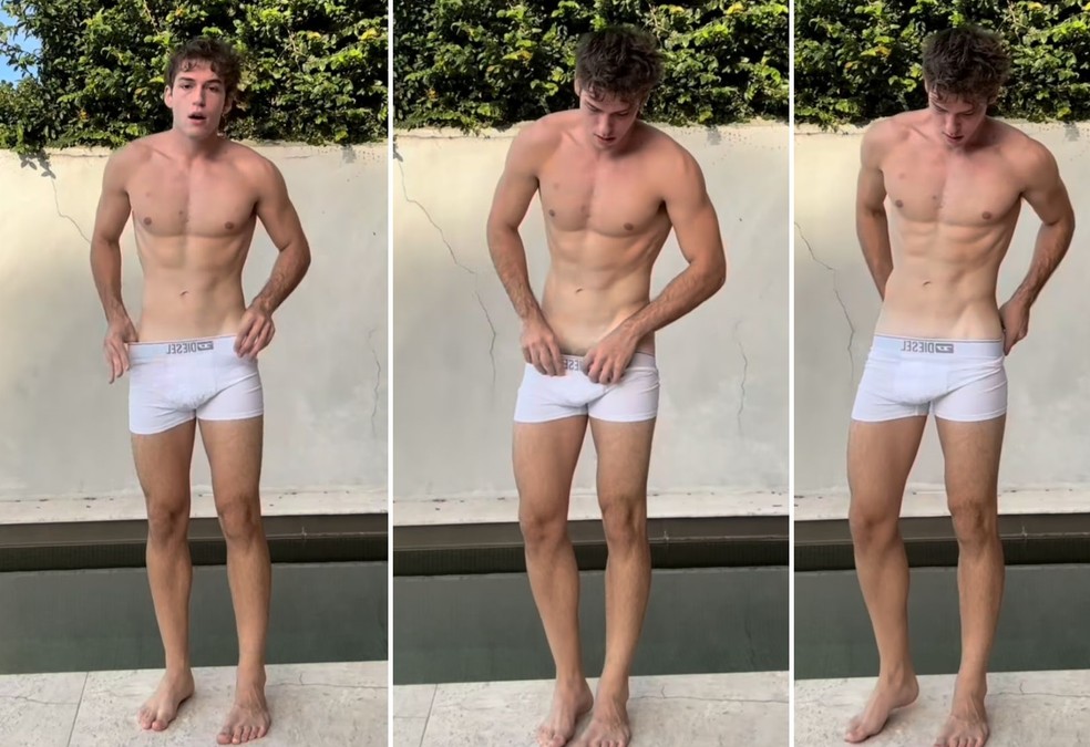 Filho de Giovanna Antonelli e Murilo Ben&iacute;cio causa furor na web com v&iacute;deo de cueca &mdash; Foto: Instagram