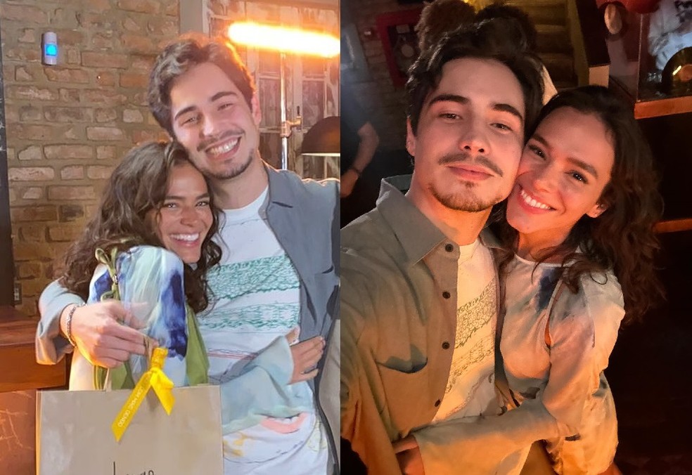 Bruna Marquezine e Danilo Mesquita: intimidade atrás das câmeras — Foto: reprodução/ instagram