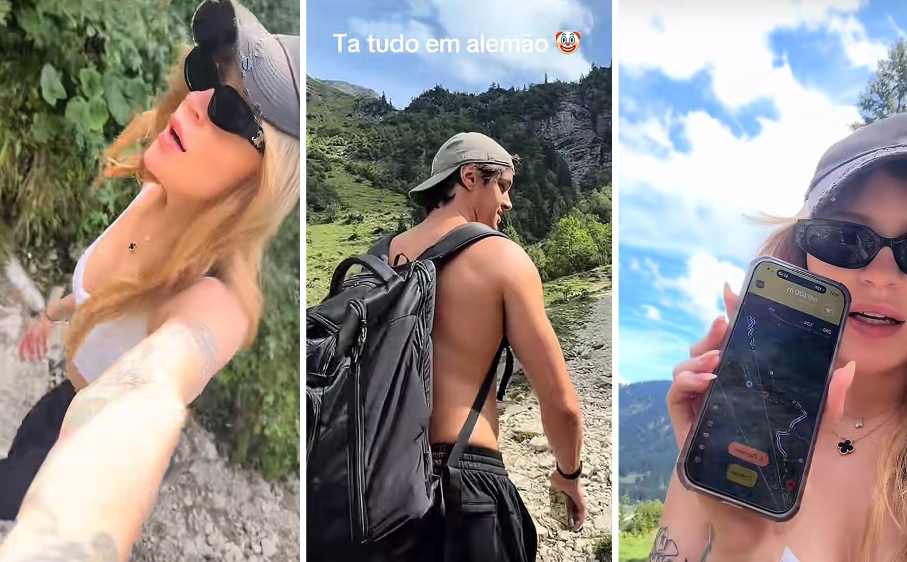 Luísa Sonza e noivo se perdem em trilha na Áustria após desvio de rota e mostram perrengue; veja - QTU Questões do Universo