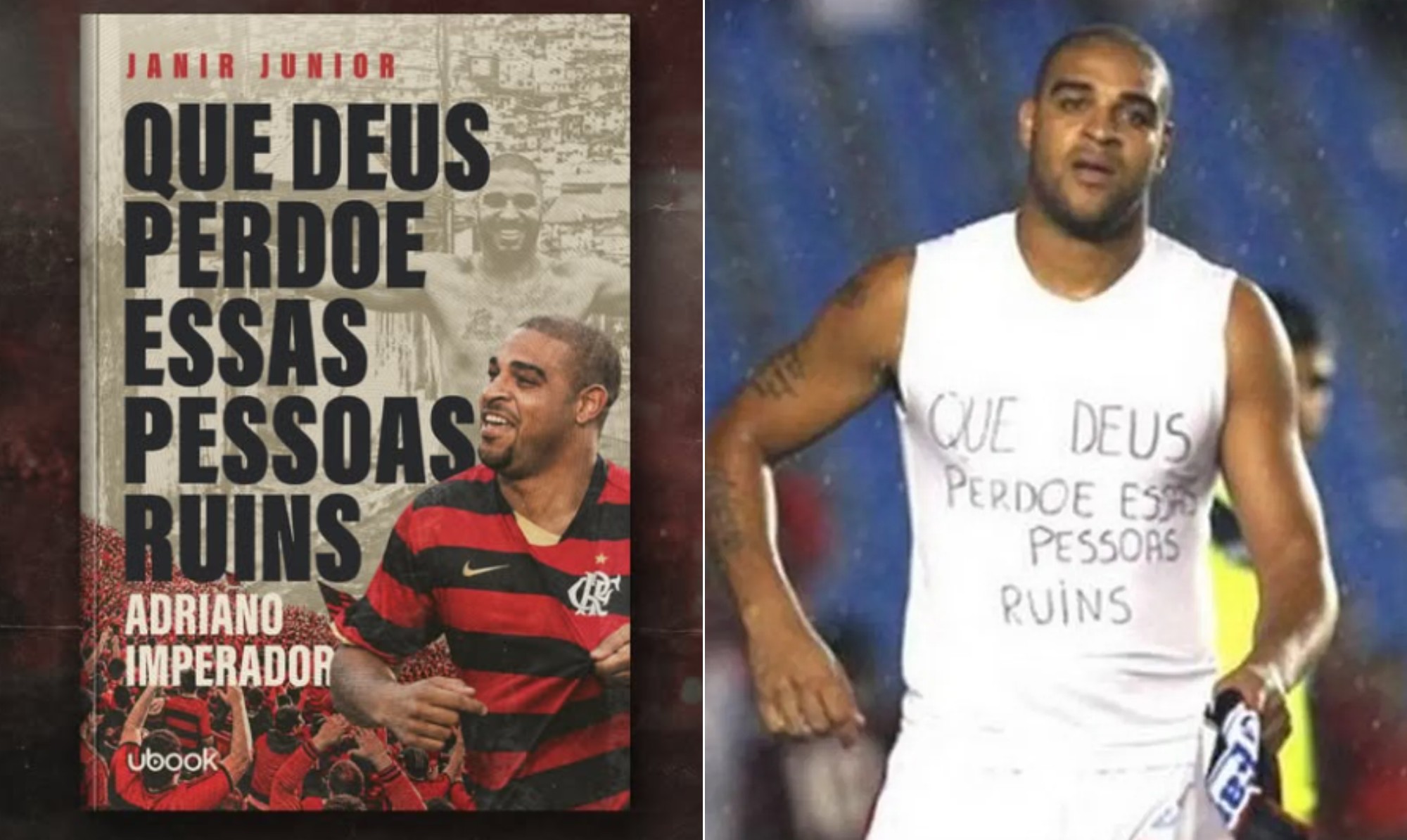 Jornalista lança audiolivro sobre volta de Adriano Imperador ao Flamengo