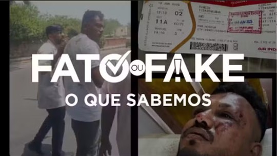FATO OU FAKE: o que sabemos sobre caso do homem que diz ser único sobrevivente de queda de avião na Índia FATO OU FAKE: o que sabemos sobre caso do homem que diz ser único sobrevivente de queda de avião na Índia