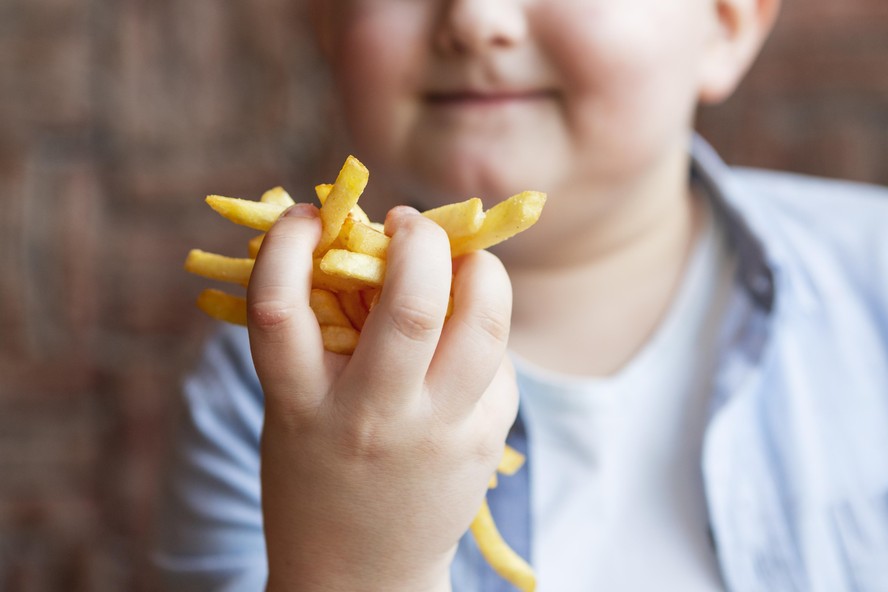 A batata frita é  dos alimentos não recomendados para o bem estar das crianças