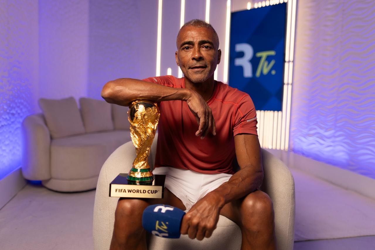Do tetracampeonato à comunicação: Romário vive nova fase na Copa do Mundo