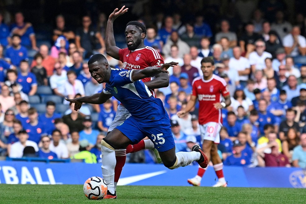 Chelsea quebrou recorde de transferências da Premier League para ter Caicedo — Foto: JUSTIN TALLIS / AFP