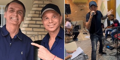 Longe dos palcos há quatro anos, Netinho é contratado para cantar em casamento — Foto: Reprodução/Instagram