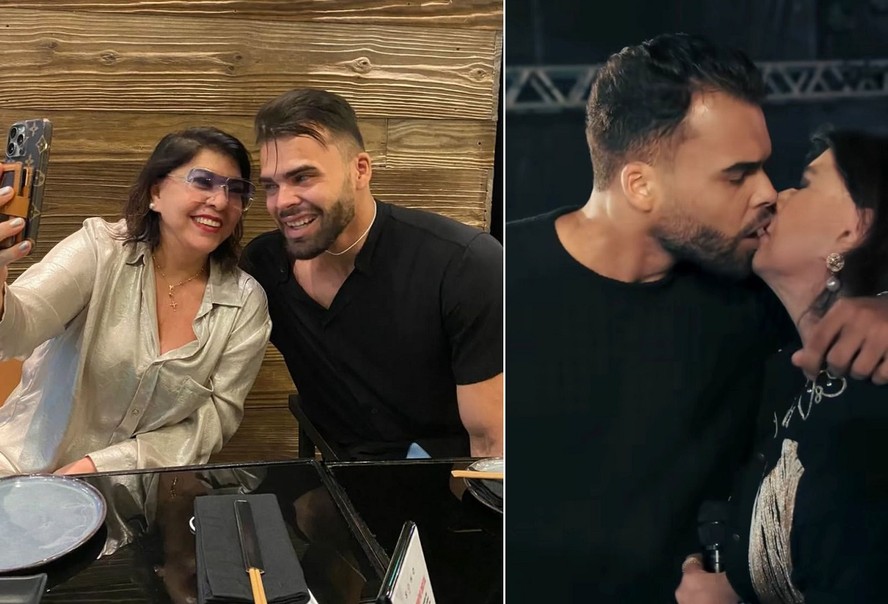 Segurança, mecânico e 44 anos mais novo: quem é o namorado de Roberta Miranda