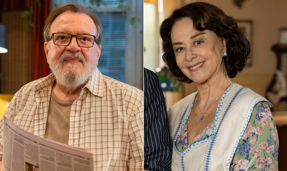 Luis Melo e Nivea Maria — Foto: Divulgação/ Rede Globo