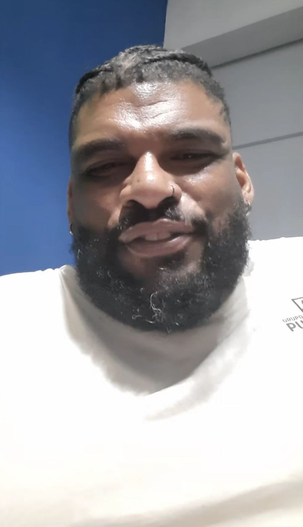 Vocalista Paulão, do grupo de pagode Pura Onda, disse que fez um boletim de ocorrência — Foto: Instagram