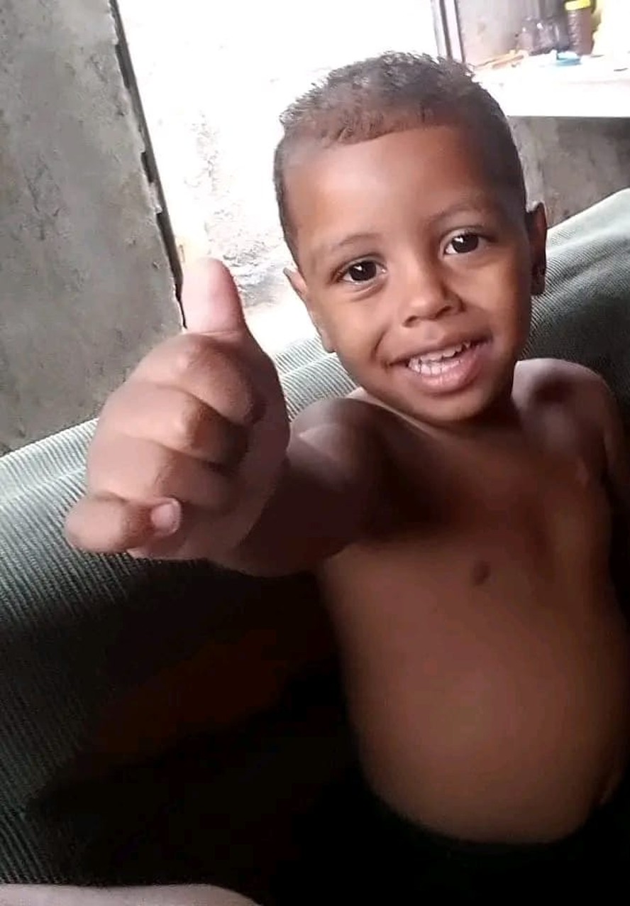 Polícia investiga a morte de Kaleb Gabriel da Cruz, de 2 anos