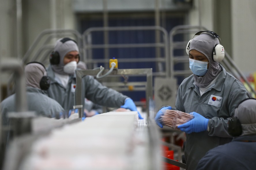 Fábrica da BRF: empresa vai se fundir com a Marfrig