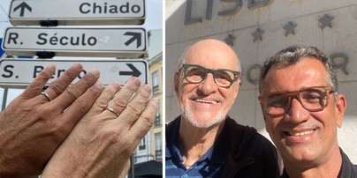 Depois de Portugal e Espanha, Marcos Caruso faz viagem romântica à ...