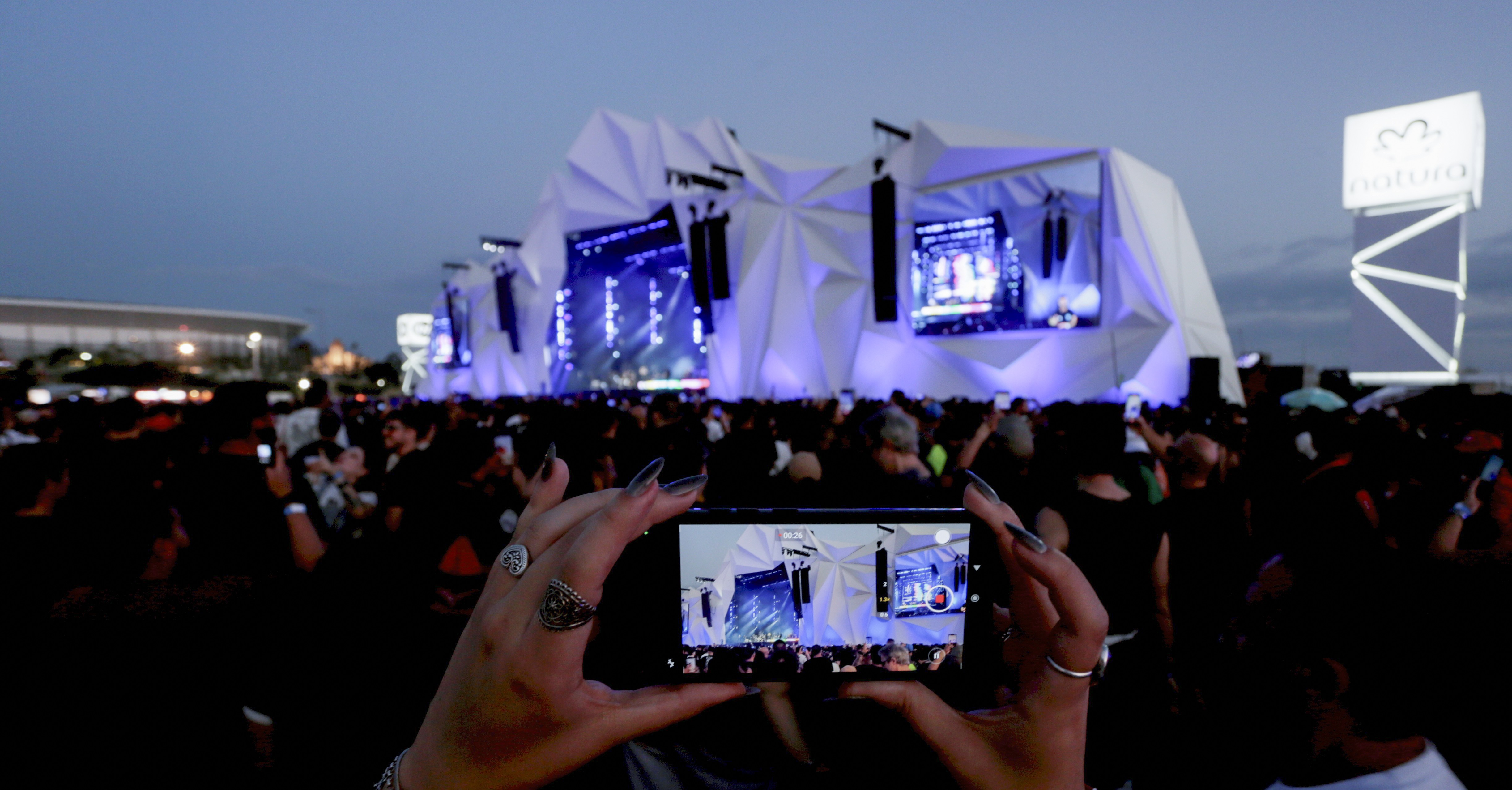 Rock in Rio mede emoção do público por IA; saiba como funciona