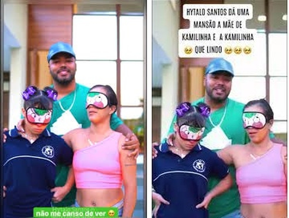 Hytalo Santos "deu" uma casa para a m&atilde;e de Kamylinha que nunca foi passada para o nome dela &mdash; Foto: rep/ instagram