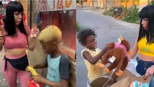 Influenciadoras investigadas por racismo recreativo deram banana amassada para uma mulher negra