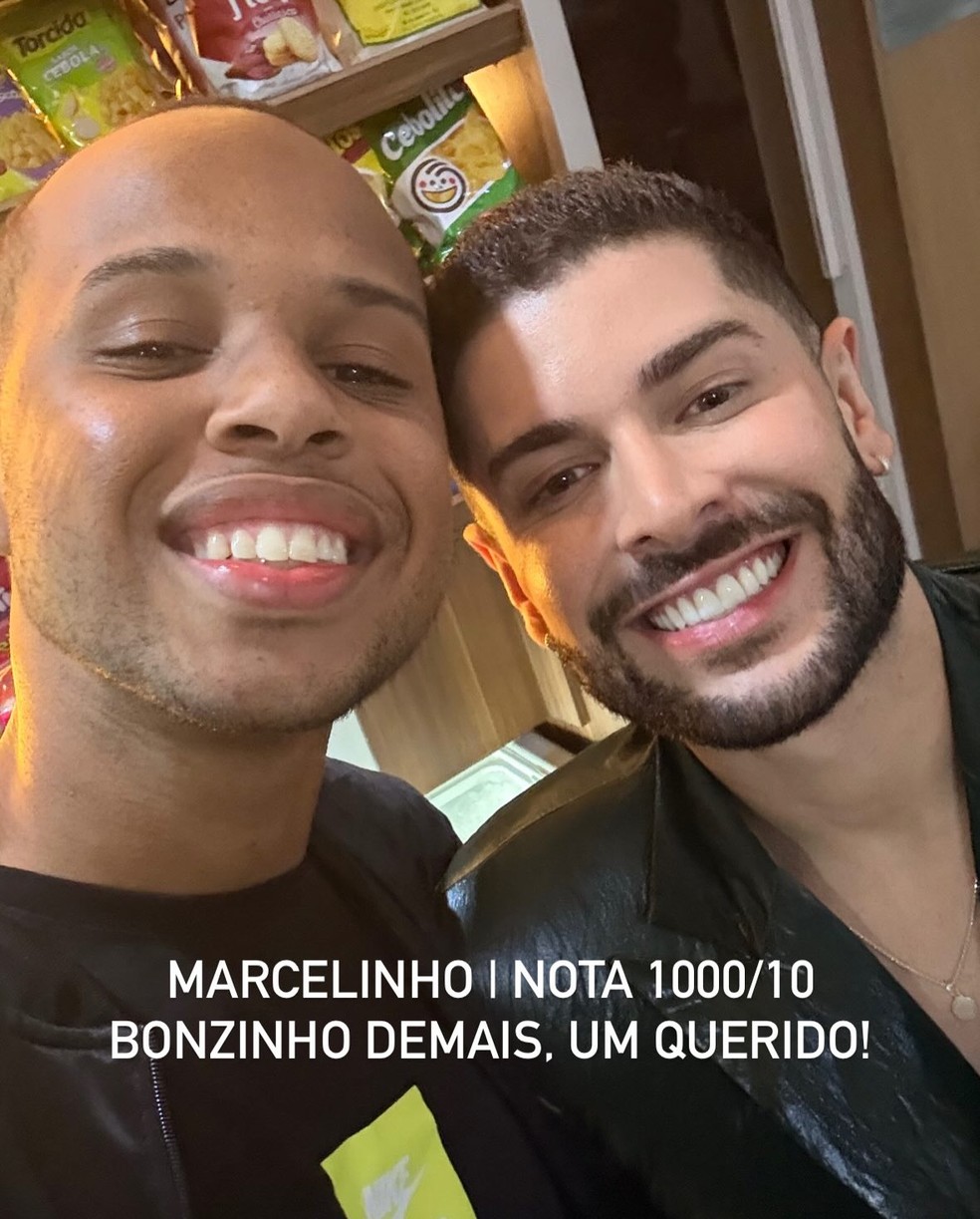 Fã viraliza ao dar notas para simpatia de ex-BBBs após encontro — Foto: reprodução/ instagram