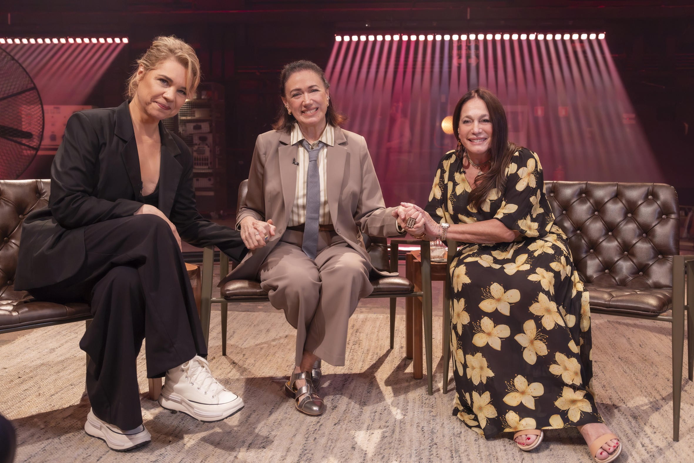 Isabel Teixeira, Lilia Cabral e Susana Vieira se reúnem no 'Conversa com Bial' para falar sobre grandes vilãs de novelas
