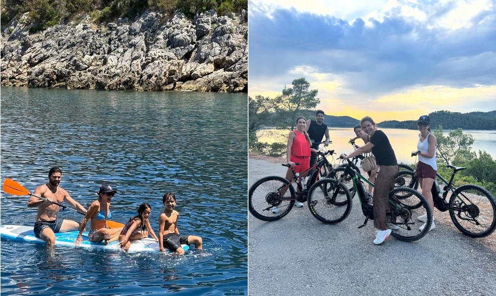 Patrícia Abravanel mostra momentos em família na Croácia — Foto: Reprodução/Instagram