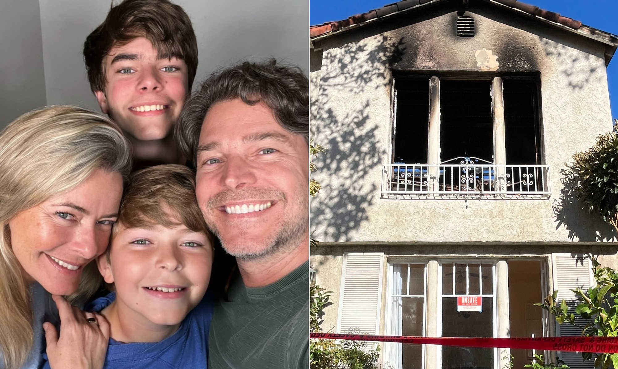 Erik Marmo revela como escapou de incêndio em sua casa e desabafa: ‘Ainda não temos onde ficar’