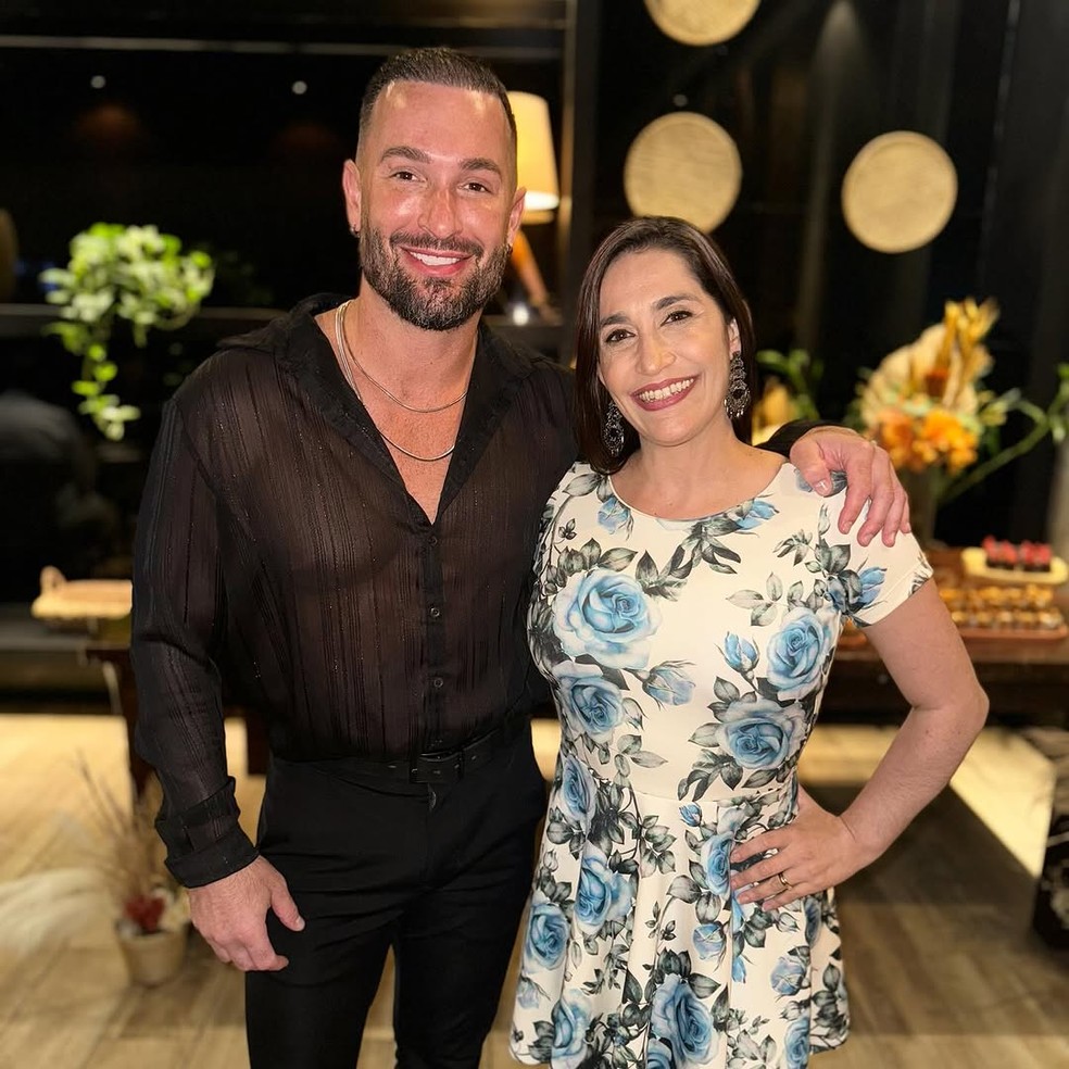 Daniele Hypólito e seu irmão Diego Hypólito — Foto: Reprodução/ Instagram