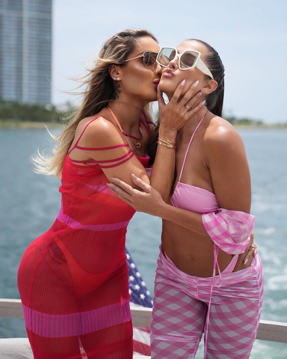 Tati Barbieri é amida de Deborah Secco — Foto: Reprodução/Instagram