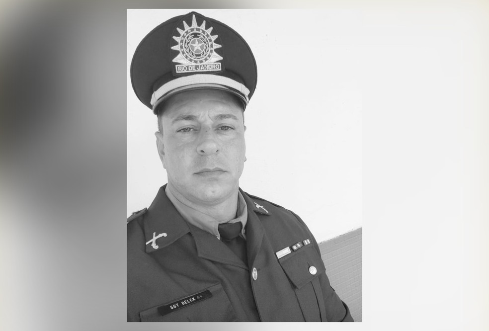 Policial militar Belck Viana Thomaz, da Academia de Polícia, morto em tentativa de assalto no Buraco do Padre, no Engenho Novo — Foto: Reprodução / Facebook / Academia de Polícia D. João VI