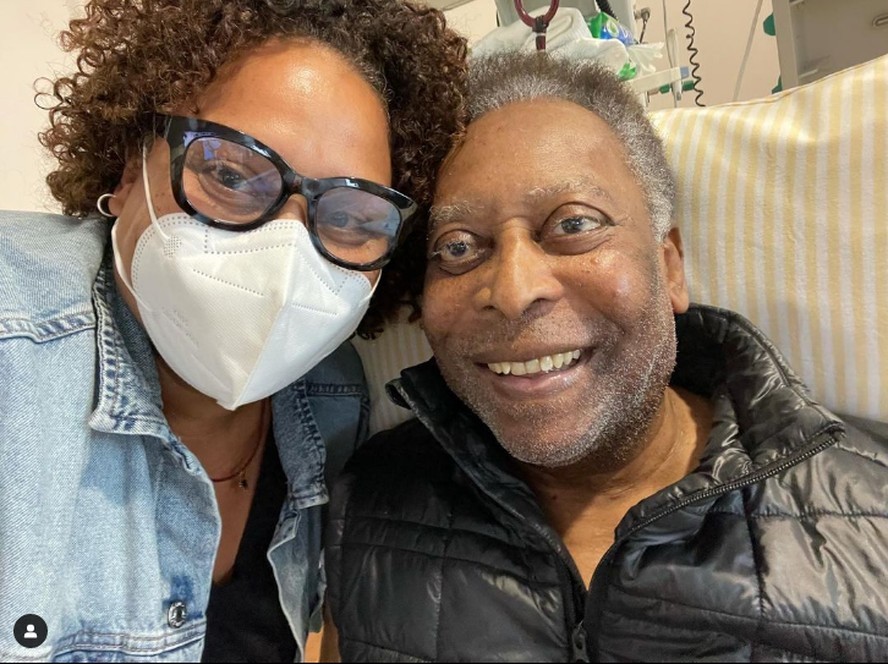 Kely Nascimento e Pelé