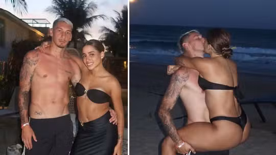 MC Loma celebra romance com jogador Ronald Belé em cenário paradisíaco