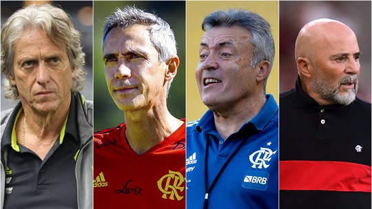 Flamengo terá décimo treinador nos últimos cinco anos; relembre quem passou pelo clube