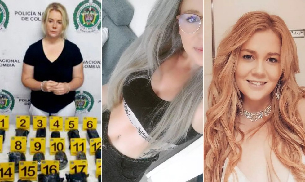 Antes e depois de Cassandra Sainsbury — Foto: Reprodução/Redes sociais