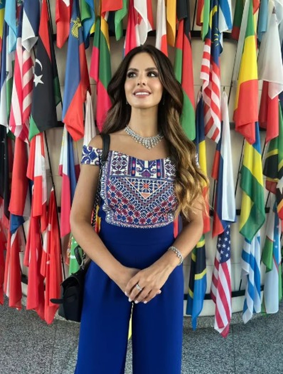 Nadeen Ayoub representar&aacute; a Palestina no Miss Universo &mdash; Foto: Reprodu&ccedil;&atilde;o/Facebook