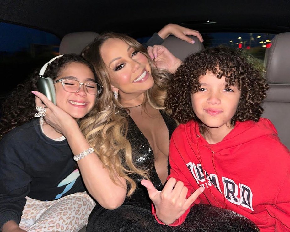 Mariah Carey exibe fotos dos filhos gêmeos no dia do aniversário deles: 'Minhas pessoas favoritas'