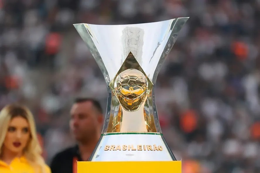 O troféu do Campeonato Brasileiro da Série A