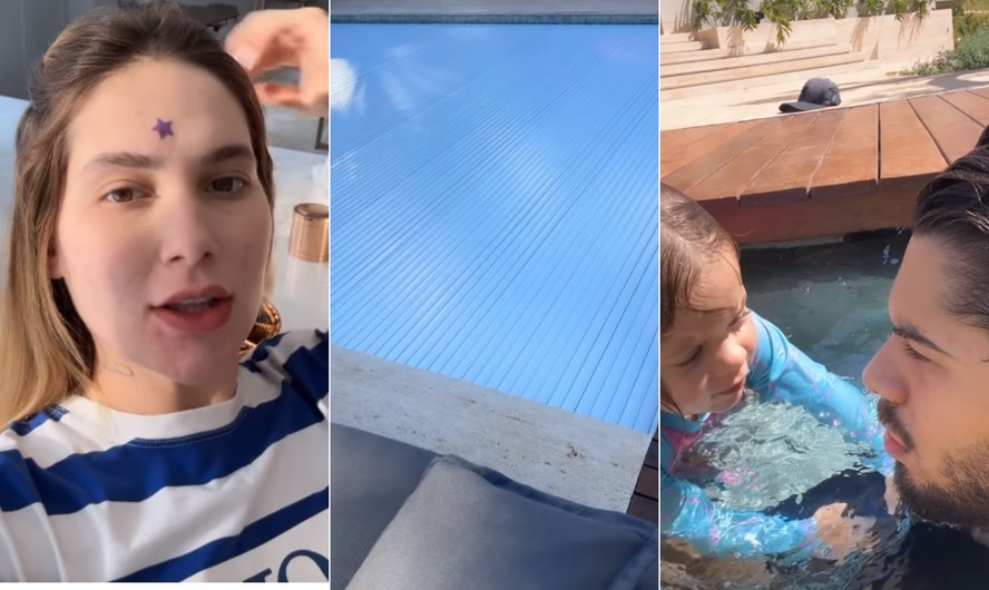 Virgínia Fonseca mostra proteção em piscina após filha se afogar